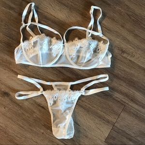 White Lingerie Set